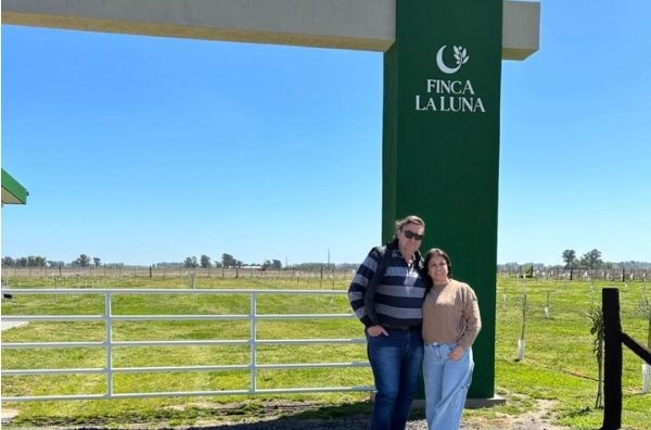 Aldo Pissinis y Elena Albornoz